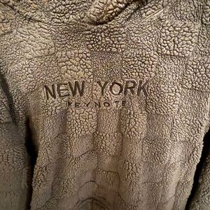 Textured Grey Hoodie